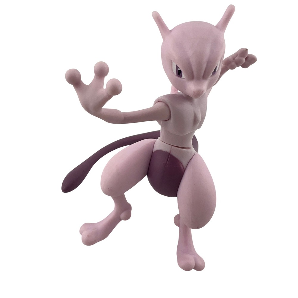 Pokemon Mewtwo Action Figure 2019 Purple Pink 6in Kid Nintendo WCT Way Cool Toys